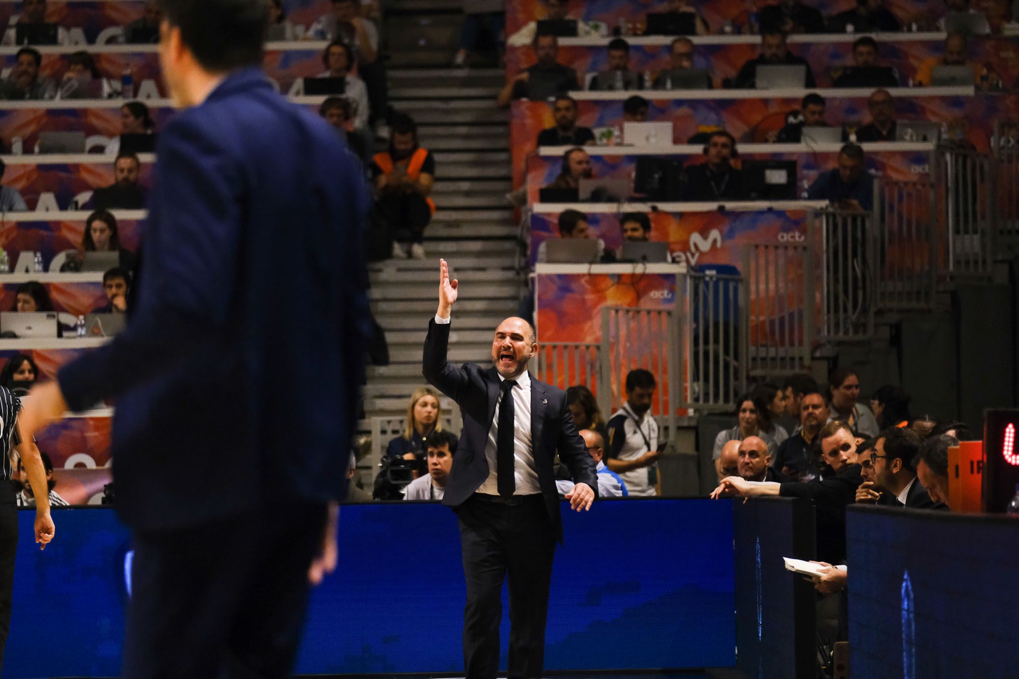 El Real Madrid - Valencia Basket de la Copa 2024. Gregorio Marrero