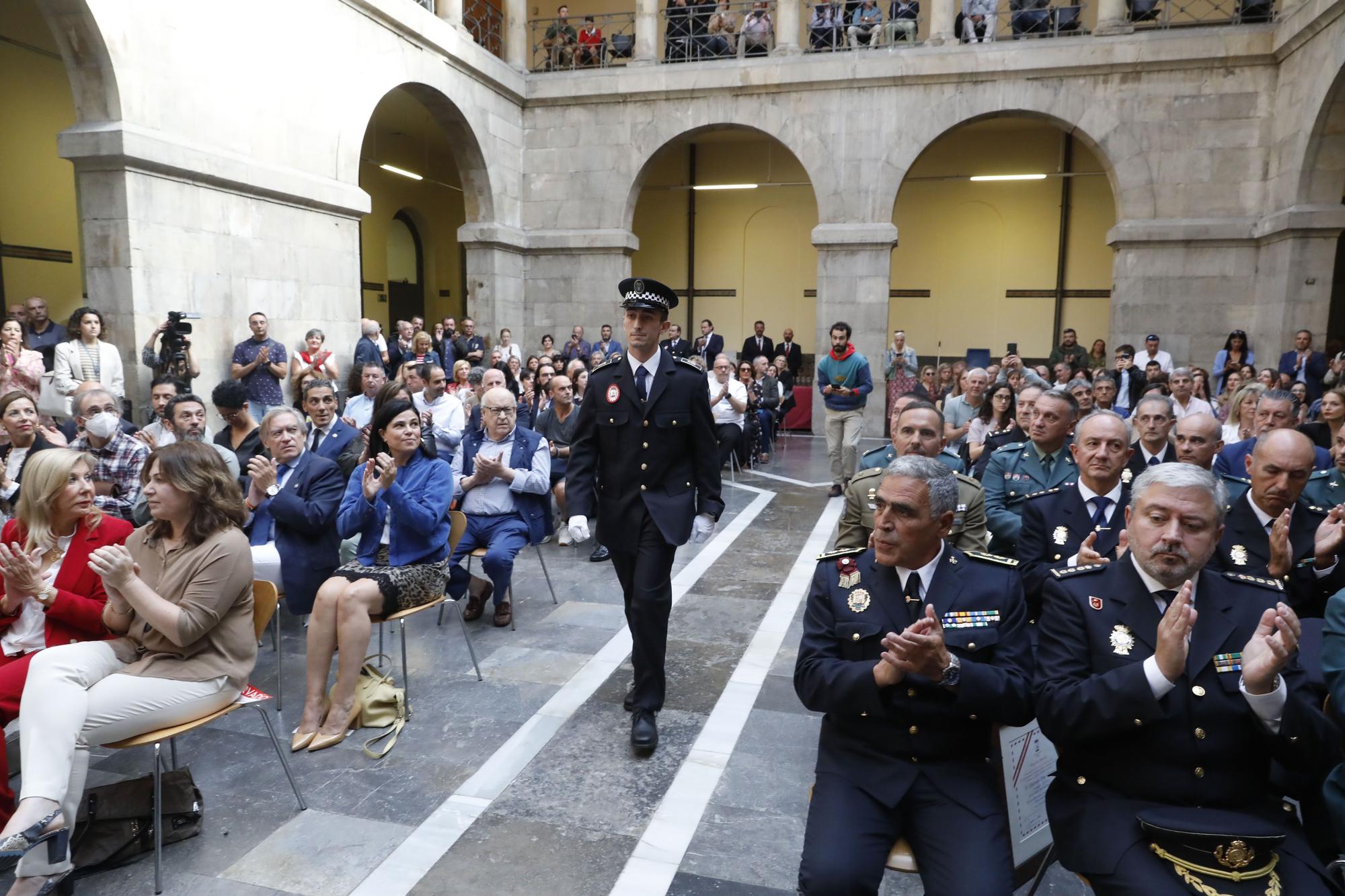 EN IMÁGENES: Así fue la fiesta de la Policía Local de Gijón