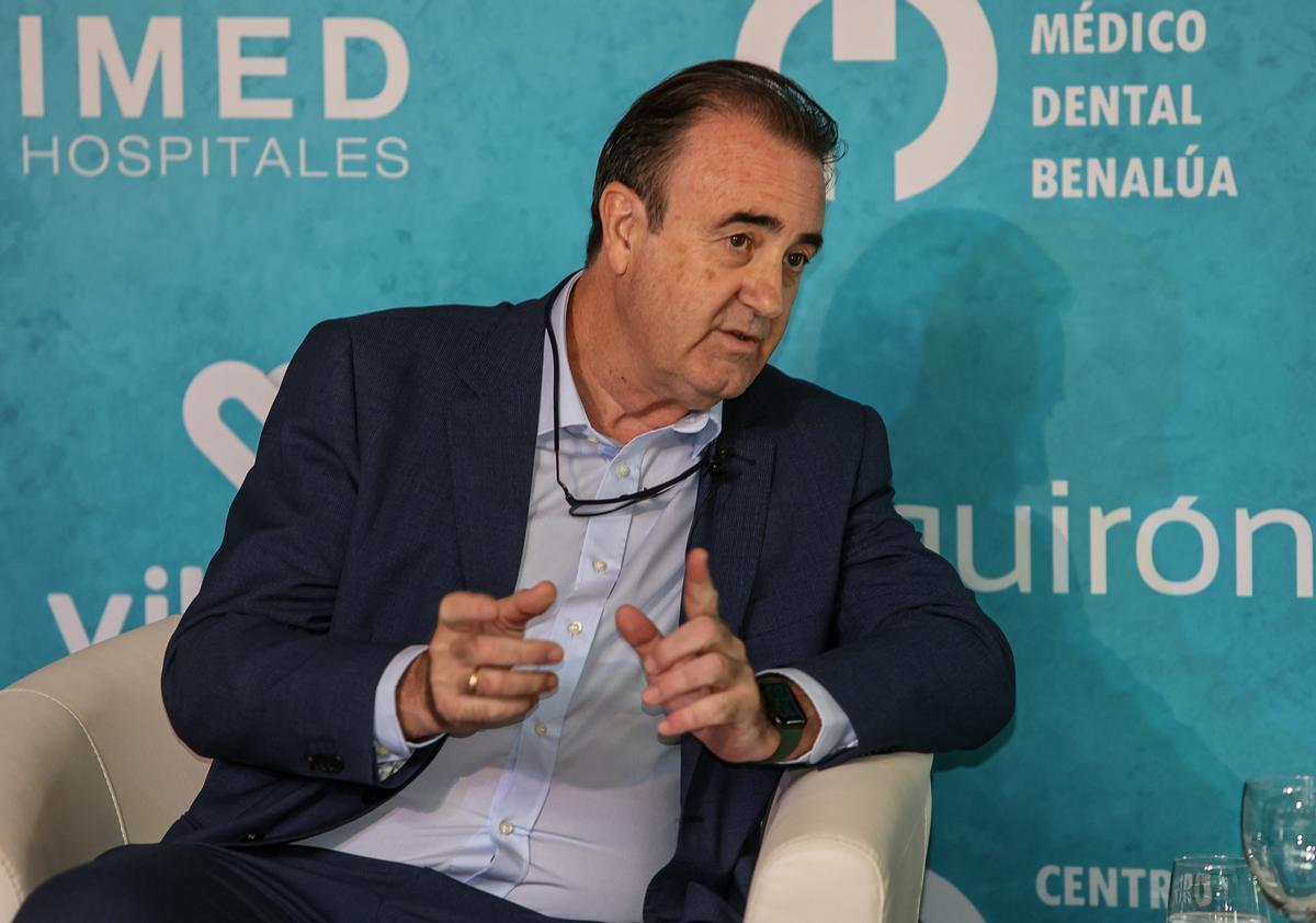 Víctor Pedrera, secretario general del Sindicato Médico de la Comunidad Valenciana.