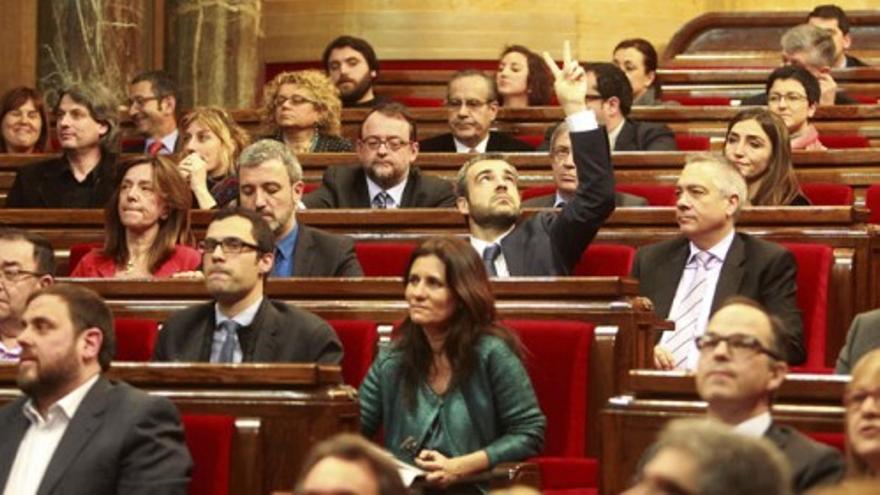 El Parlament aprueba el traspaso de competencias para la consulta