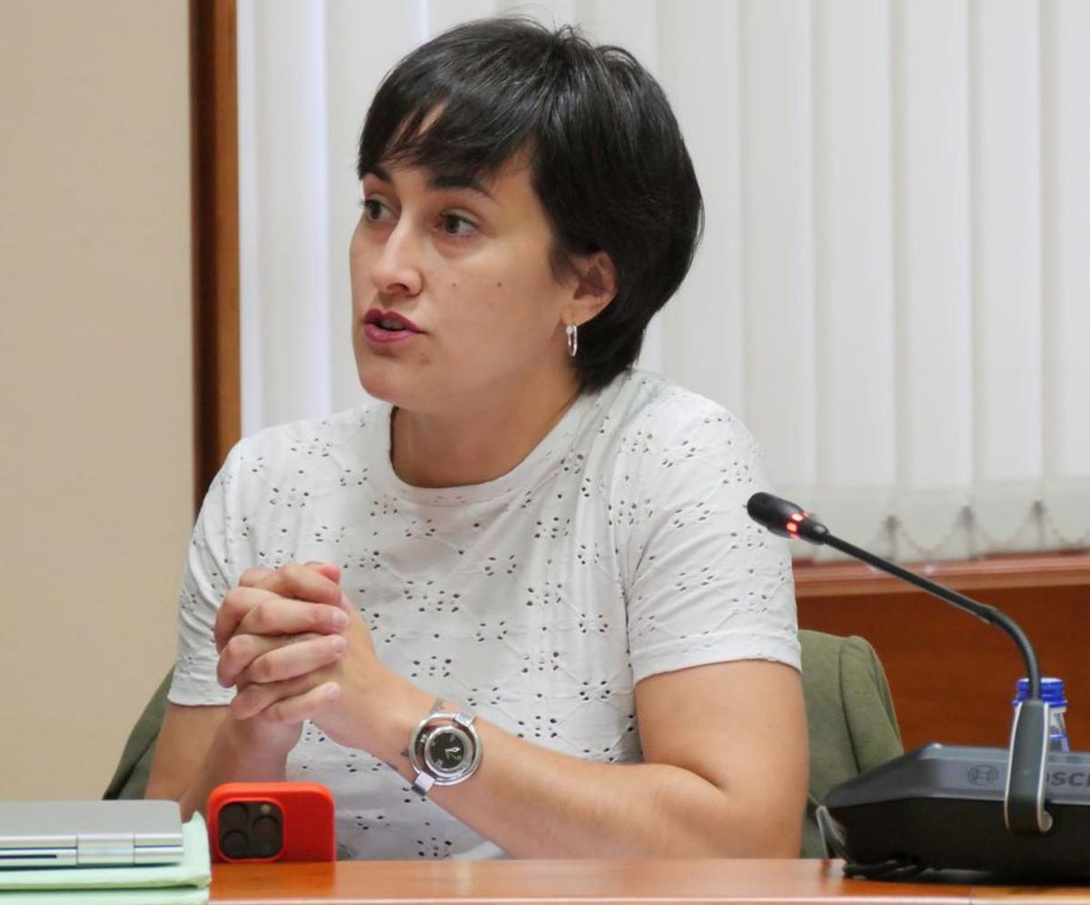 La diputada lalinense Ariadna Fernández.