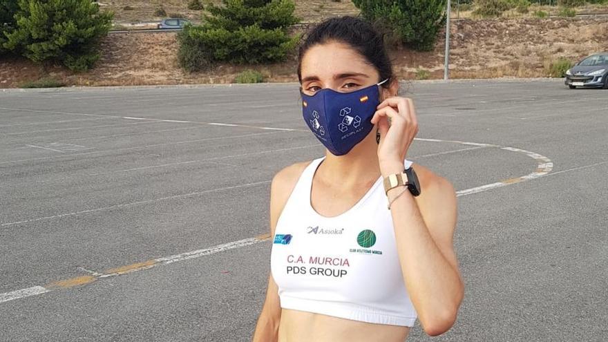 María Martínez bate su récord absoluto en 5.000 metros