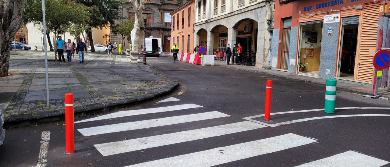 El tramo cerrado a la circulación.