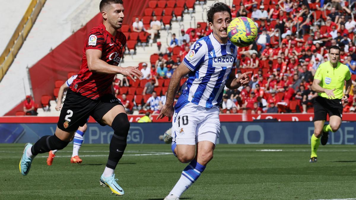 Resumen, goles y highlights del Mallorca 1 - 1 Real sociedad de la jornada 25 de LaLiga Santander
