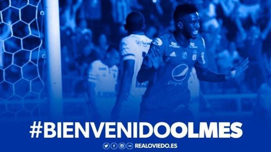 El Oviedo hace oficial el fichaje de Olmes García