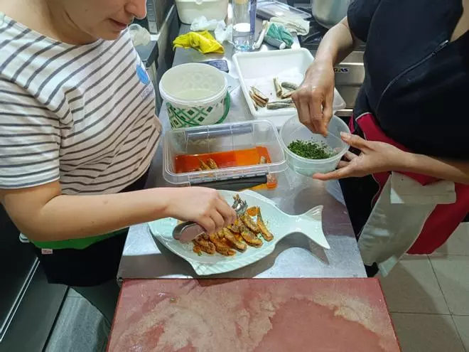 El pescado azul se saborea en O Grove, el «comedor de Galicia»