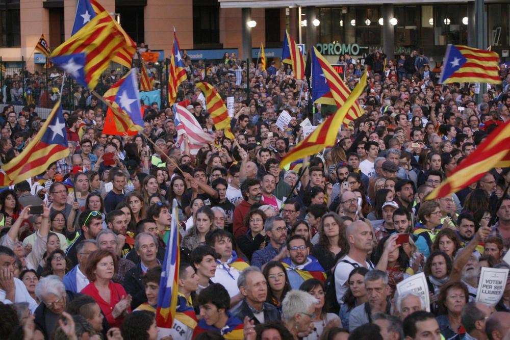 Concentració a Girona