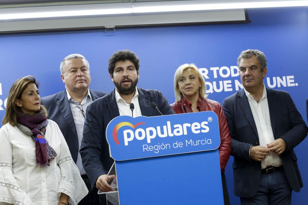 Así fue la noche electoral en la sede del PP