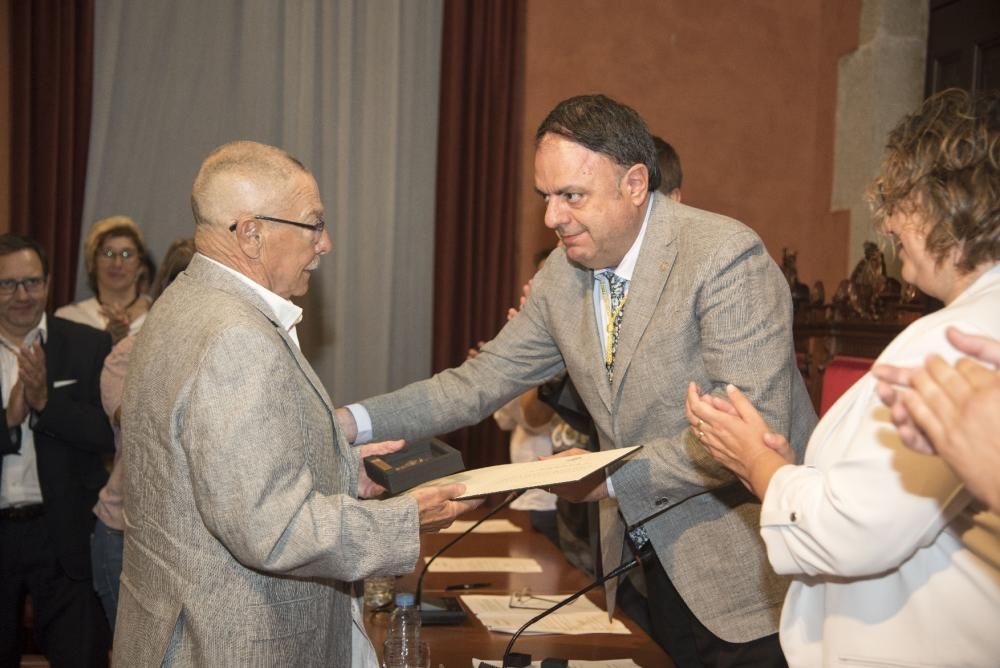 Acte per lliurar a Josep Rueda la medalla de la Ciutat al mèrit Cívic