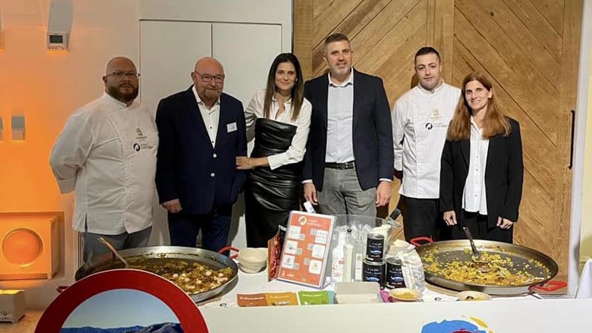 Representantes políticos y gastronómicos en Madrid