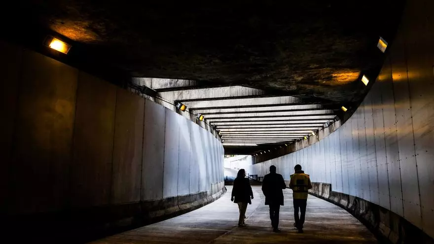 El intercambiador de Santa Catalina reabre este miércoles tras  reparar los accesos