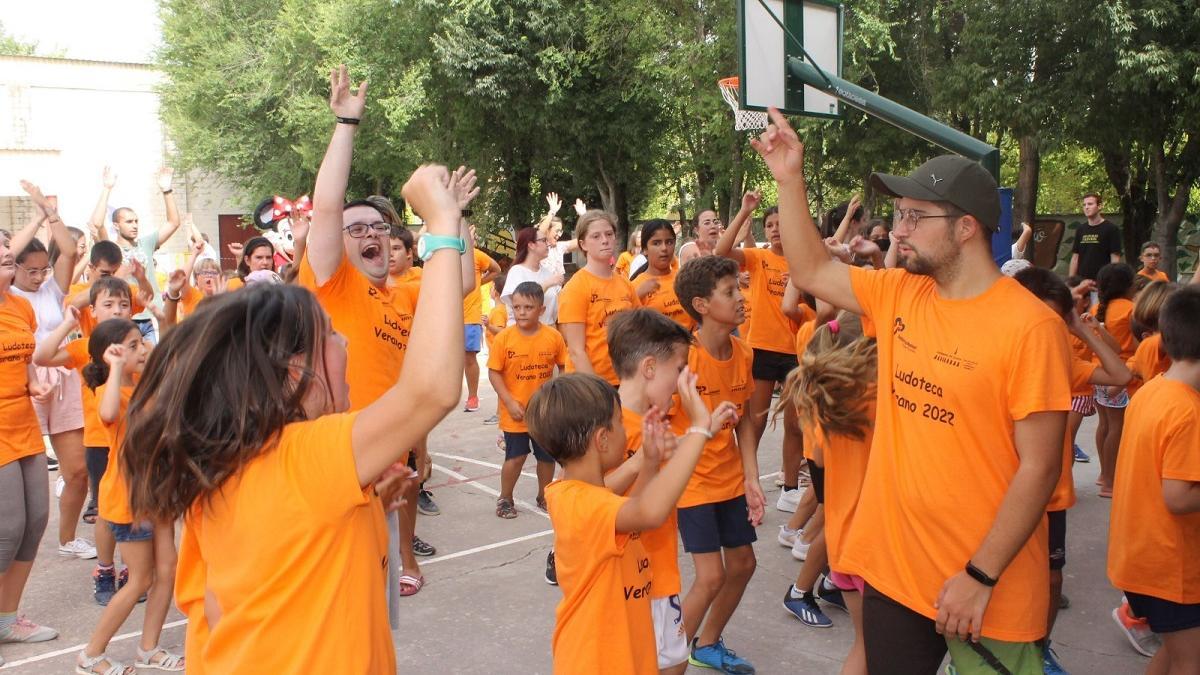 Desarrollo de las ludotecas infantiles de Lucena el pasado verano.