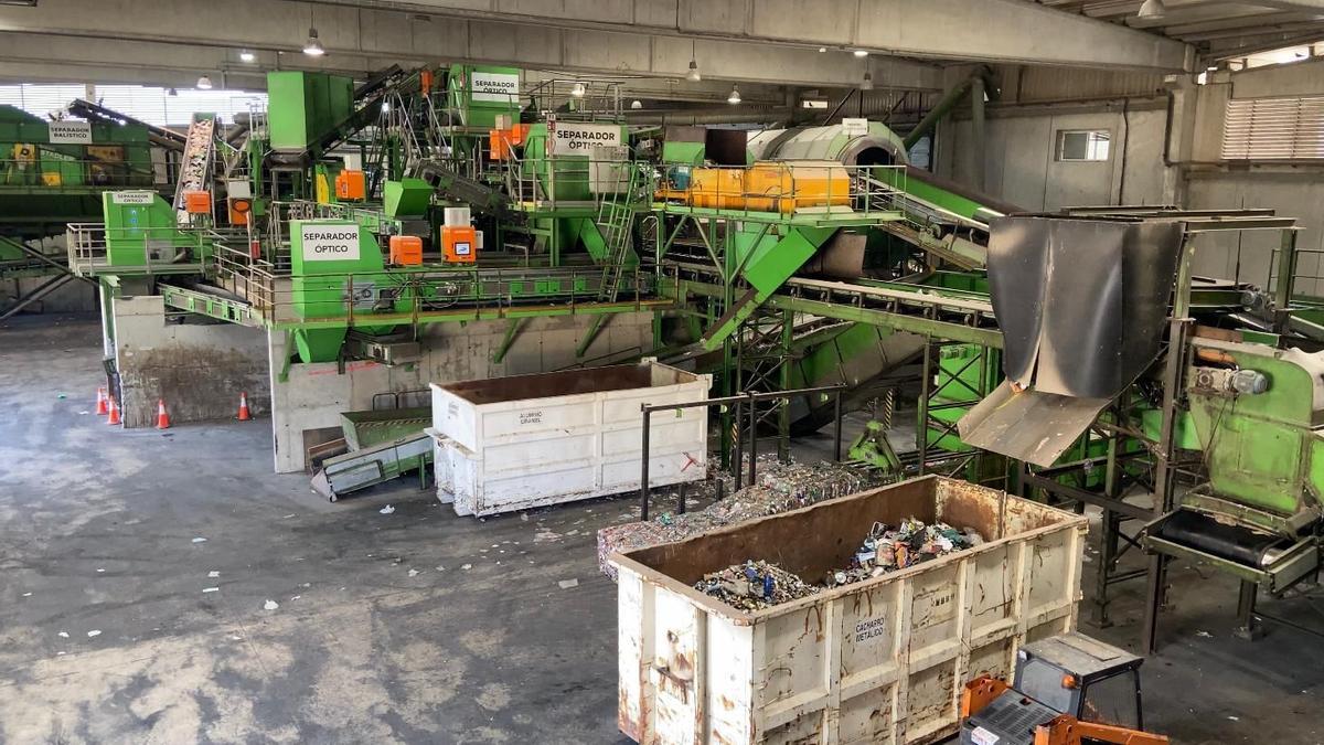 La planta de tratamiento de residuos de Alicante.