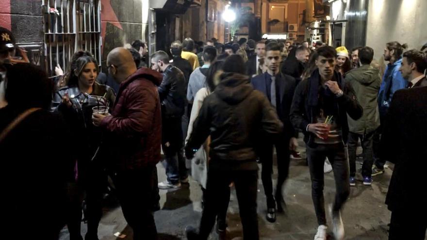 Jóvenes en el Casco Antiguo