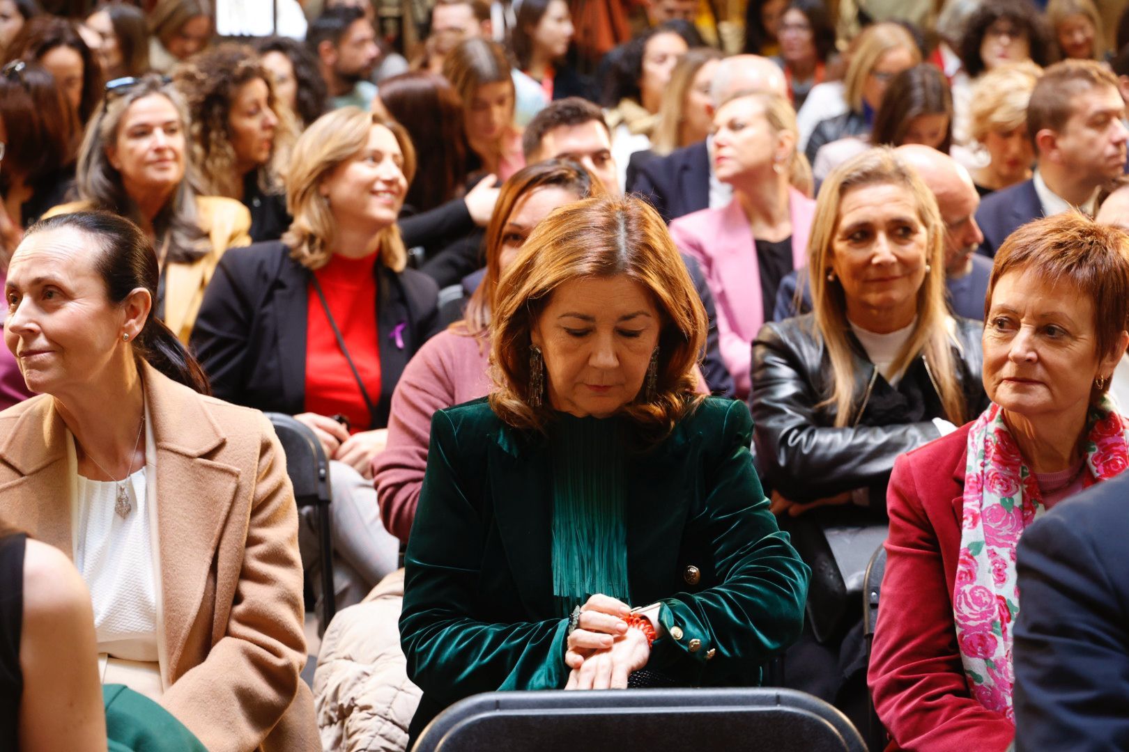 25N: Acto institucional en el Palau de la Generalitat