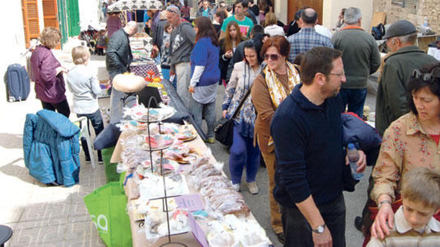 La feria quedó deslucida a causa de un chaparrón que cayó a mediodía