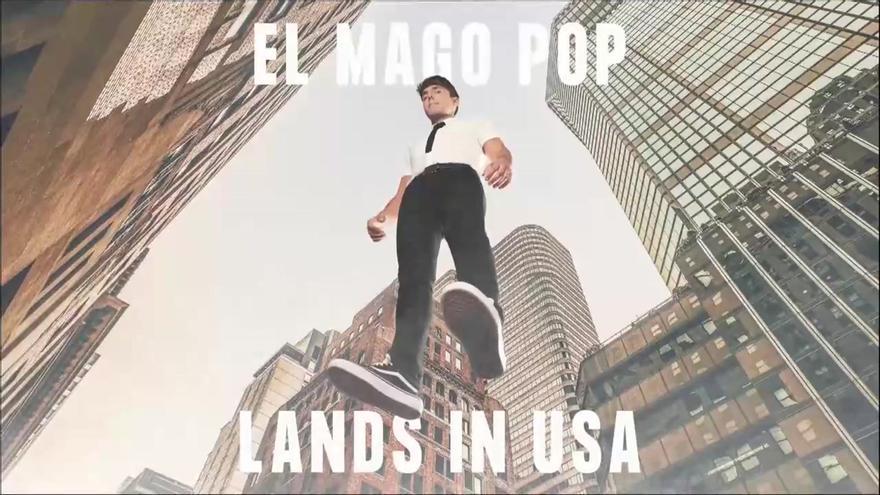 Campaña promocional del Mago Pop en Estados Unidos