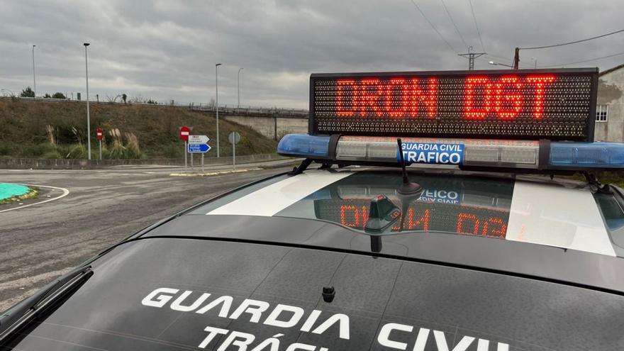 Control con dron de la DGT en una imagen de archivo. | G. C.