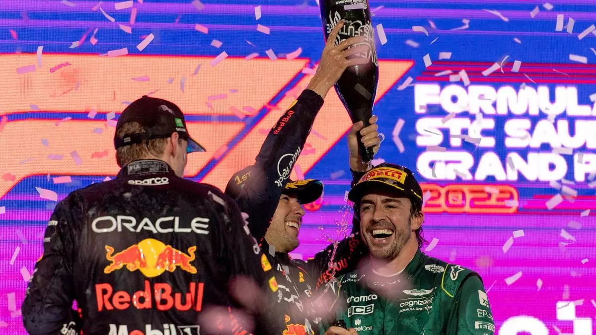 Estad赤sticas de Alonso y Sainz en el circuito de Jeddah