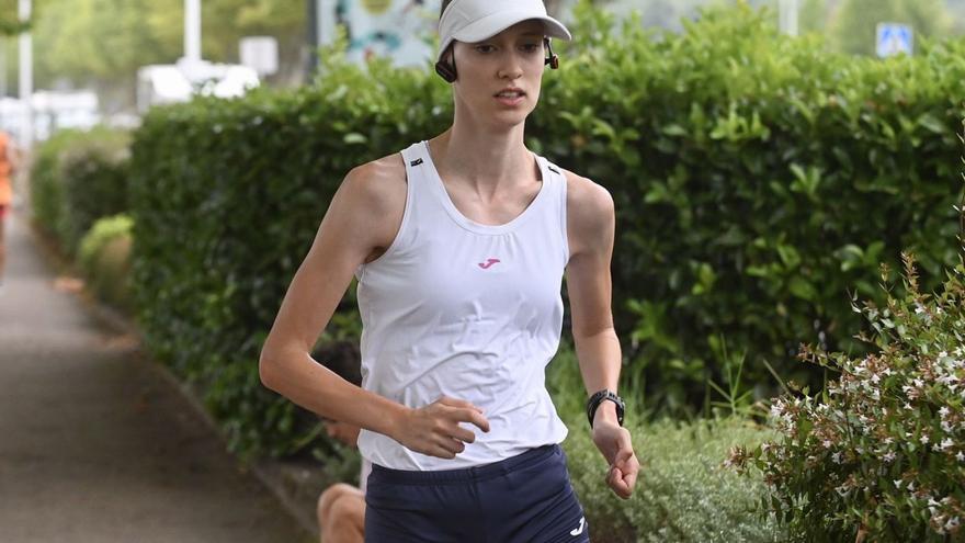 Antía Chamosa corre hoy los 35 kilómetros marcha