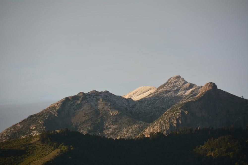 Primera nevada de la temporada en el Torrecilla.