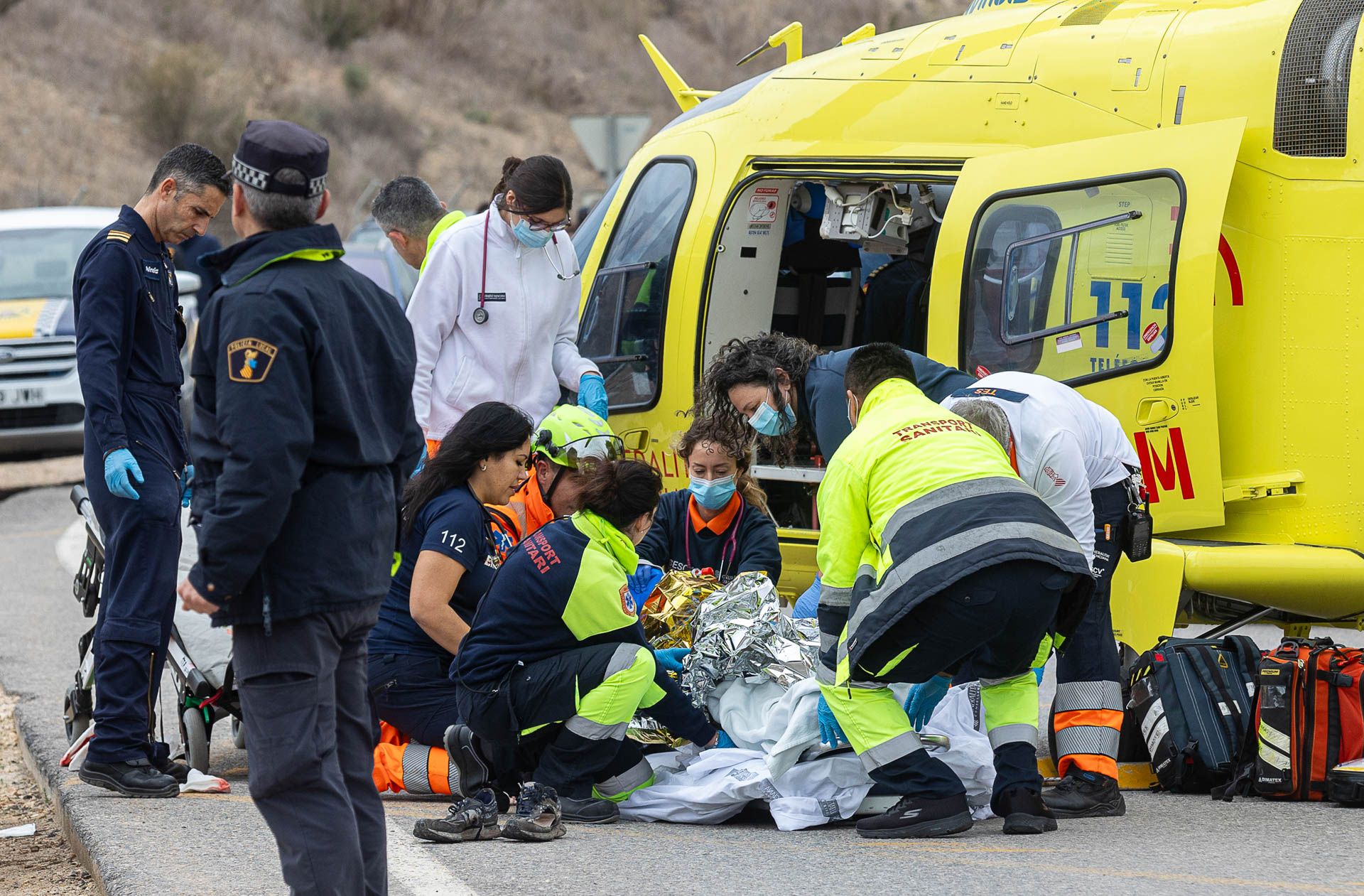 Grave explosión en la pirotecnia Hermanos Sirvent en Fontcalent, Alicante