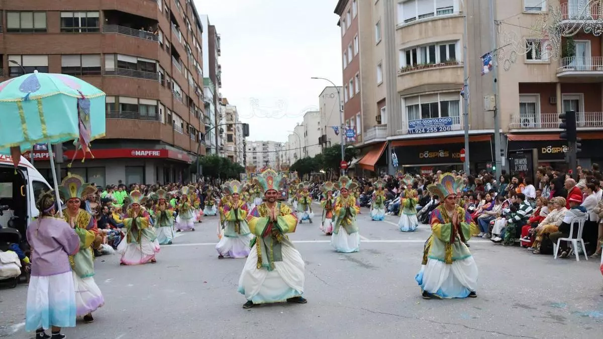 Más de 150.000 espectadores disfrutan del Gran Desfile del Carnaval de Badajoz