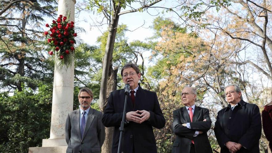 Puig reivindica la convivencia en el homenaje a Broseta