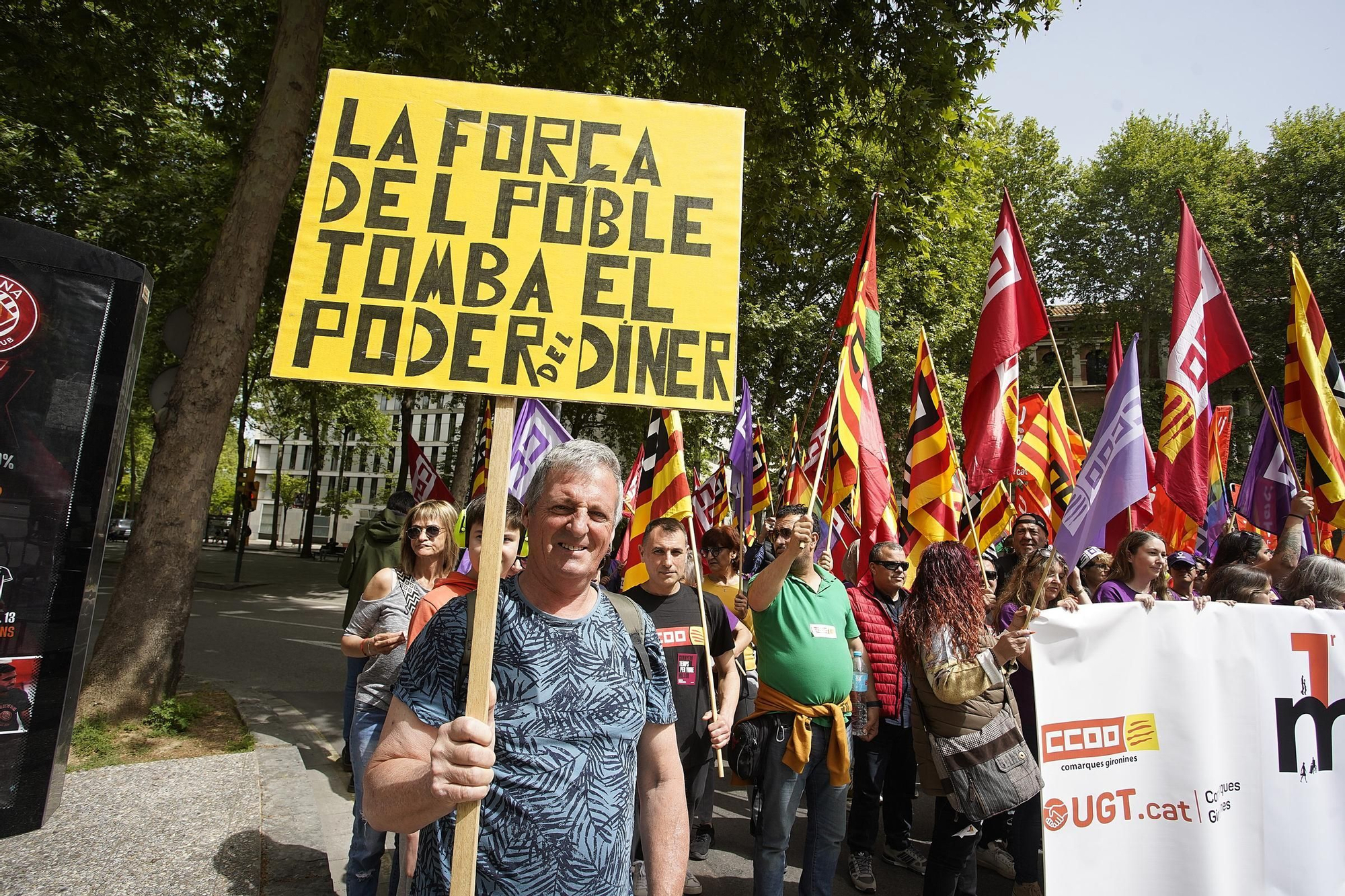El sindicalisme gironí reclama reduir la jornada i fenar els accidents laborals
