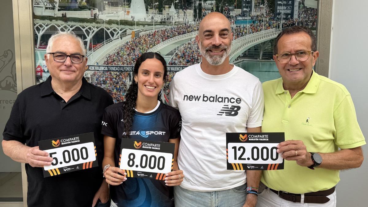 Ganadores del programa Comparte Maratón Valencia Clubes 2026.