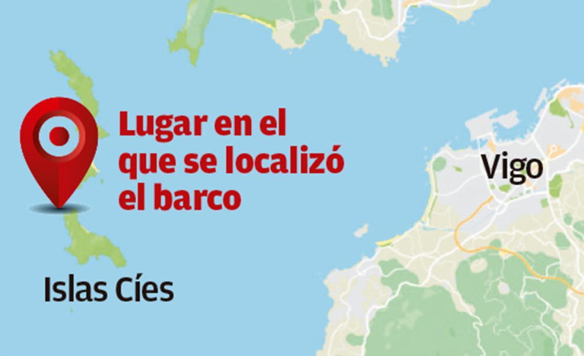 Un marinero fallece y otro está desaparecido tras el naufragio de un pesquero en las Cíes