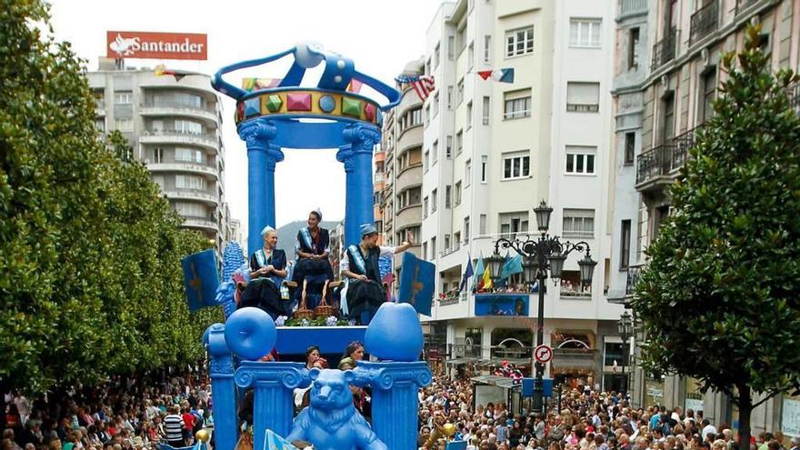 El desfile del Día de América en Asturias.