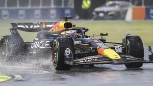 Max Verstappen, en acción en el circuito de Montreal