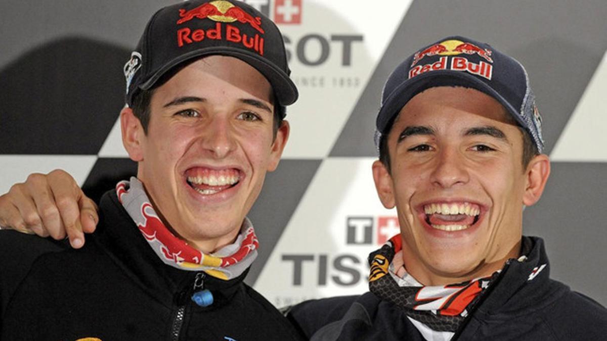 Álex y Marc Márquez se convirtieron en los primeros hermanos campeones del mundial de motos