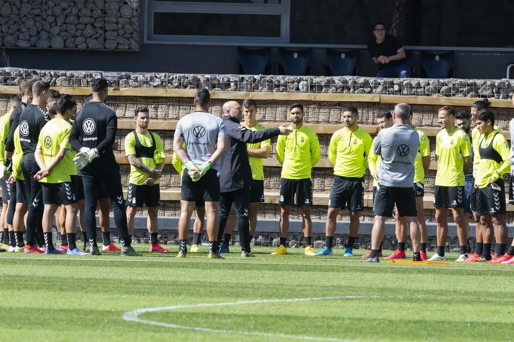 Entrenamiento de la UD Las Palmas