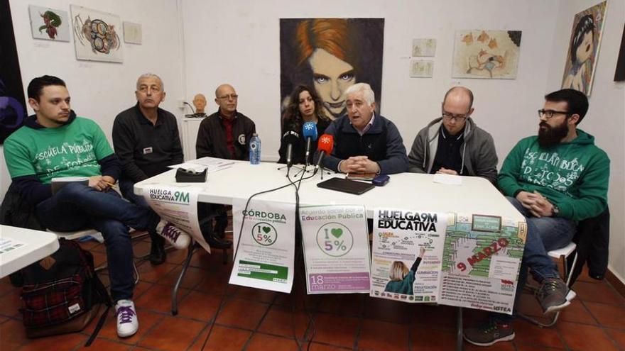 Organizaciones y plataformas educativas convocan una huelga general el 9 de marzo