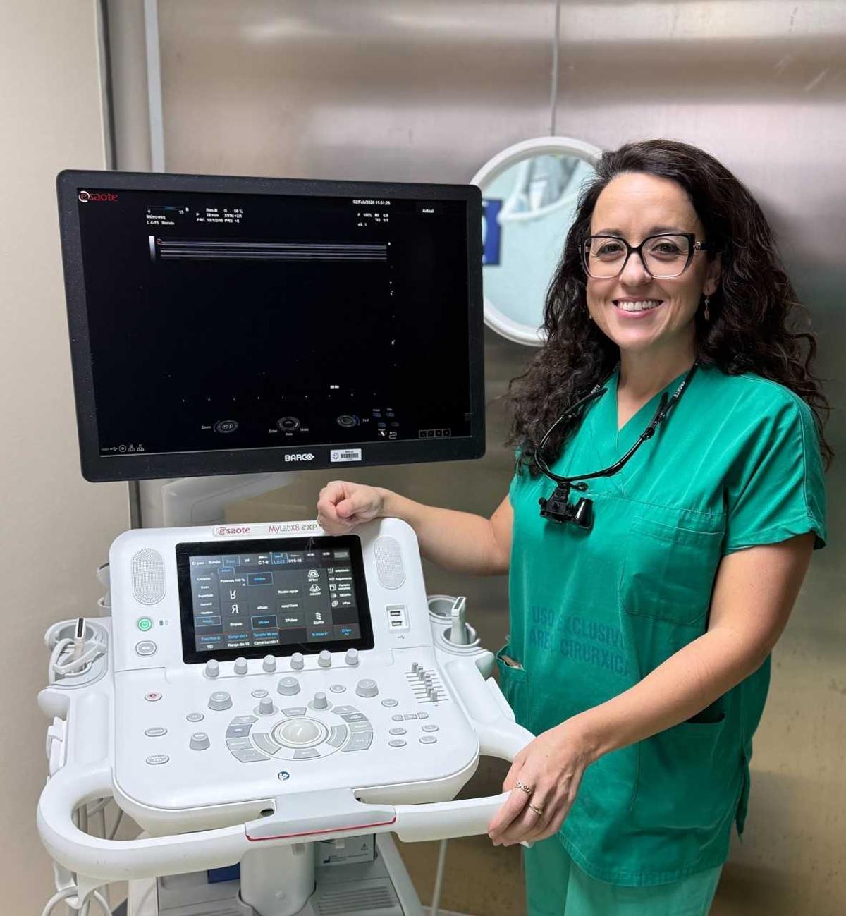 La doctora ourensana del CHUVI, Patricia Balvis.