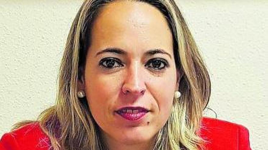 La consejera de Sanidad del Cabildo de La Palma, Susana Machín, del PSOE.