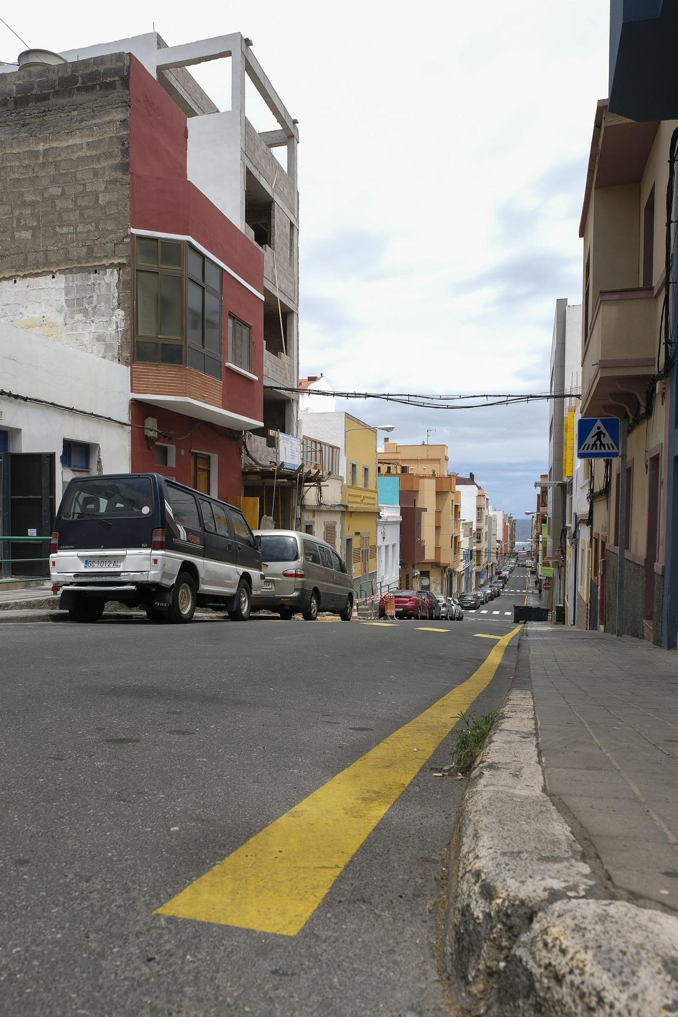 Vecinos de Guanarteme cuelgan pancartas de "Guanarteme no se vende, se defiende"