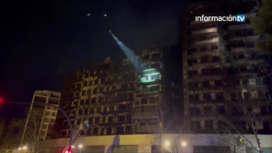 Drones para ayudar a los bomberos y la UME en el incendio de Valencia