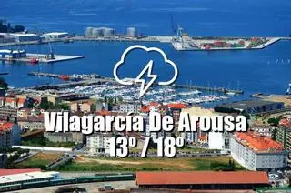 El tiempo en Vilagarcía de Arousa: previsión meteorológica para hoy, miércoles 22 de mayo