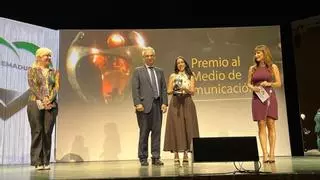 Rocío Muñoz, redactora de El Periódico Extremadura galardonada por la ONCE, reivindica el papel de los jóvenes en el periodismo