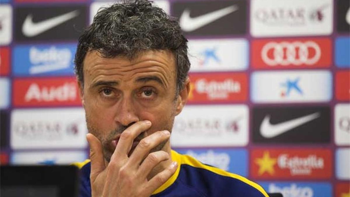 Luis Enrique Martínez, entrenador del FC Barcelona