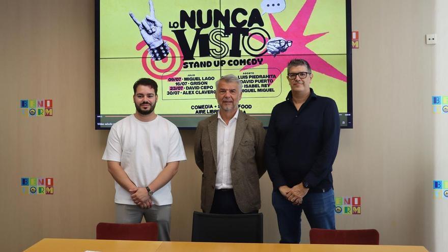 ‘Lo nunca visto’ en Benidorm, todos los jueves de verano en el SkyFest con monólogos de humor
