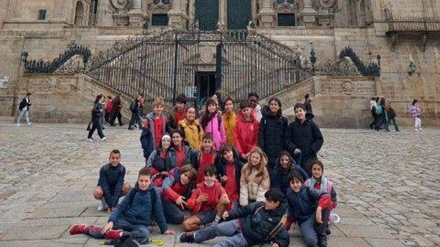 Visita a la catedral de Santiago de Compostela.