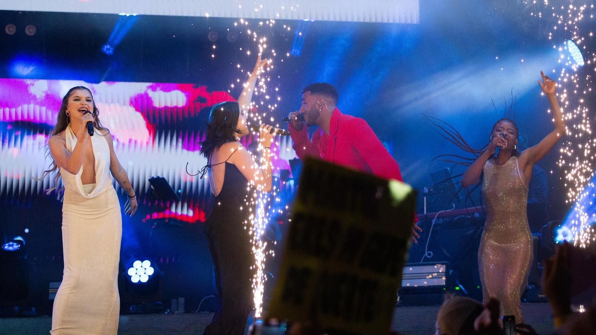 Concierto de Operación Triunfo en la plaza de toros de Murcia