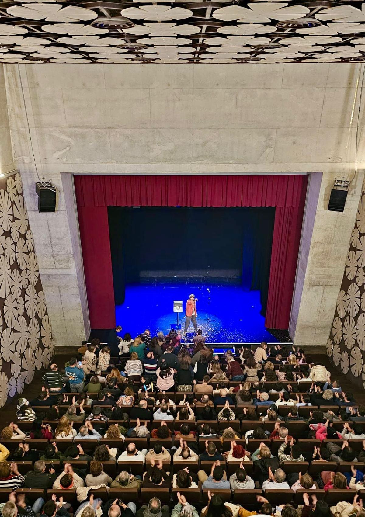 Una actuación en el Teatro del Mercado, celebrada el pasado año.