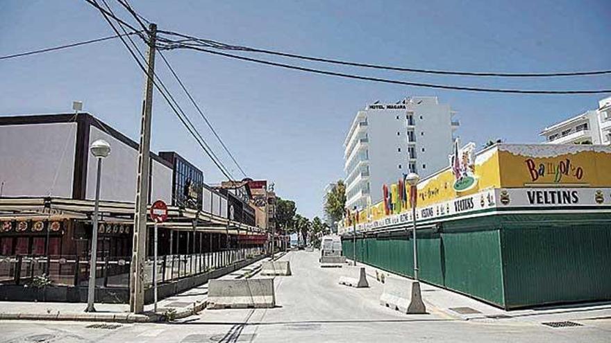 La calle del Jamón no emite aún señales de actividad.