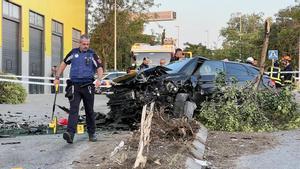 Muere un conductor tras ser embestido por un coche que huía de la Policía