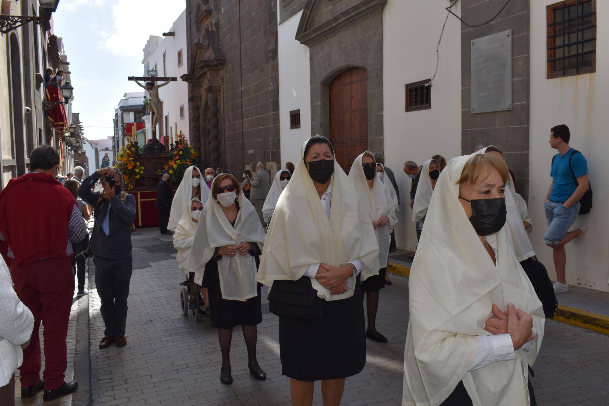 Procesión de Las Mantilla en Vegueta